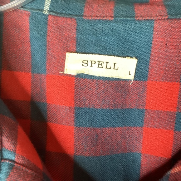 Spell Basecamp Flannel Shirt L - Picture 5 of 10